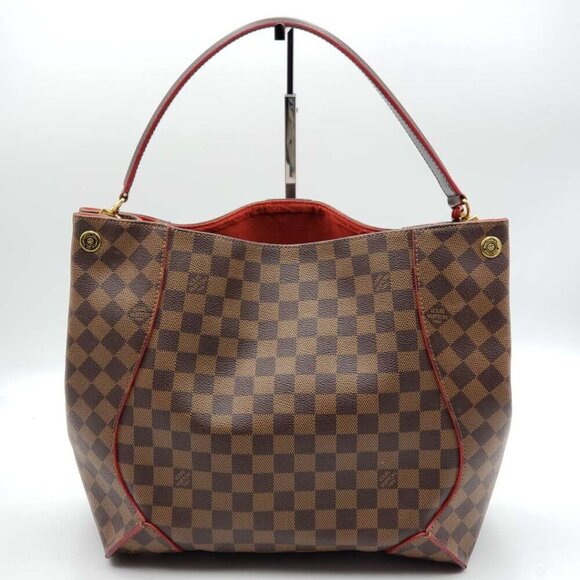 Authentic Louis Vuitton Caissa Brown Damier Ebene Canvas Shoulder Bag 700-102025 - Picture 2 of 16